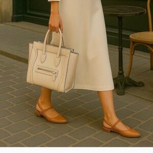 Steve Madden Tan Nude Ballet style Flats Brand New ! Size 8